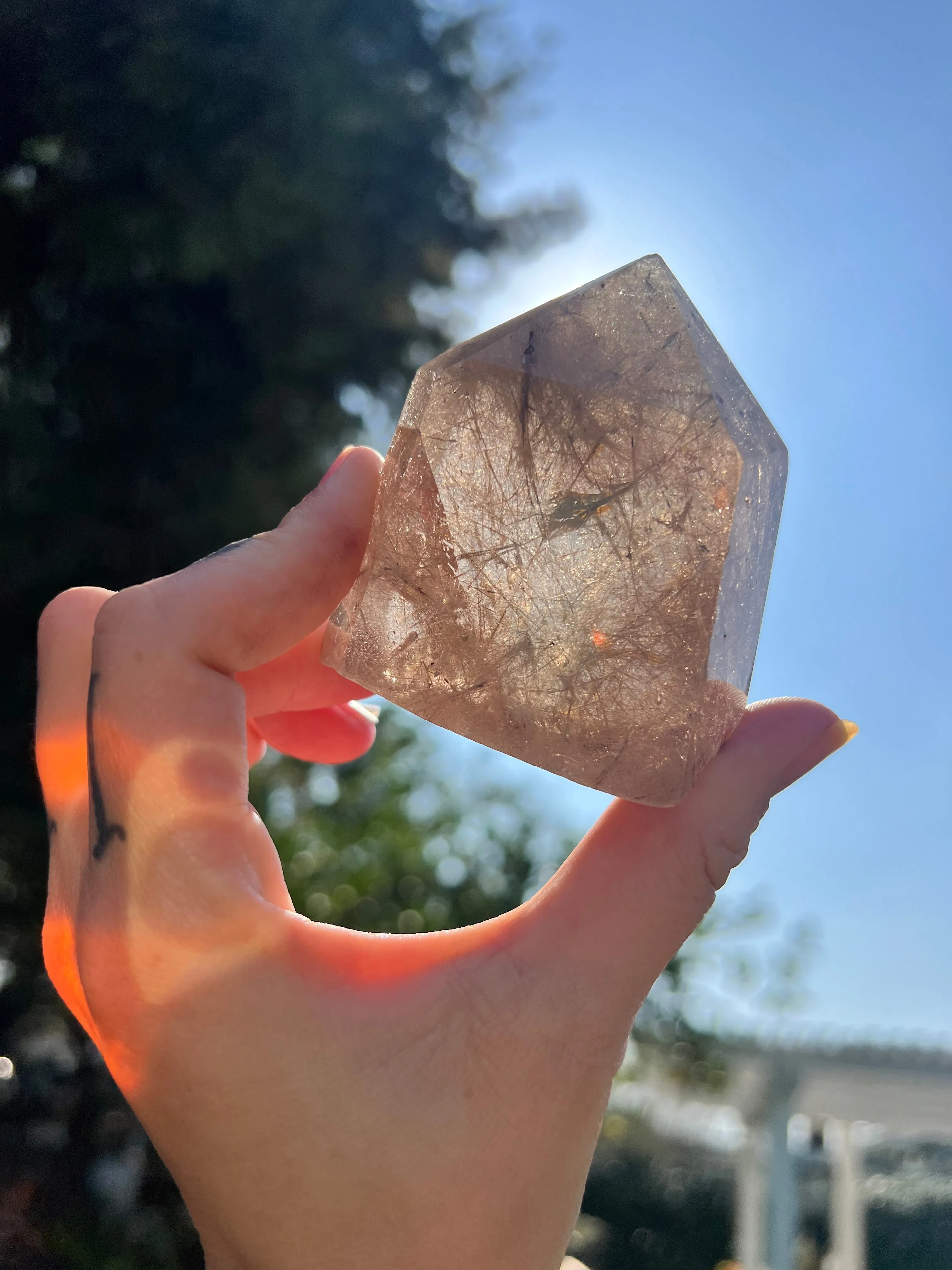 RUTILATED SMOKY QUARTZ