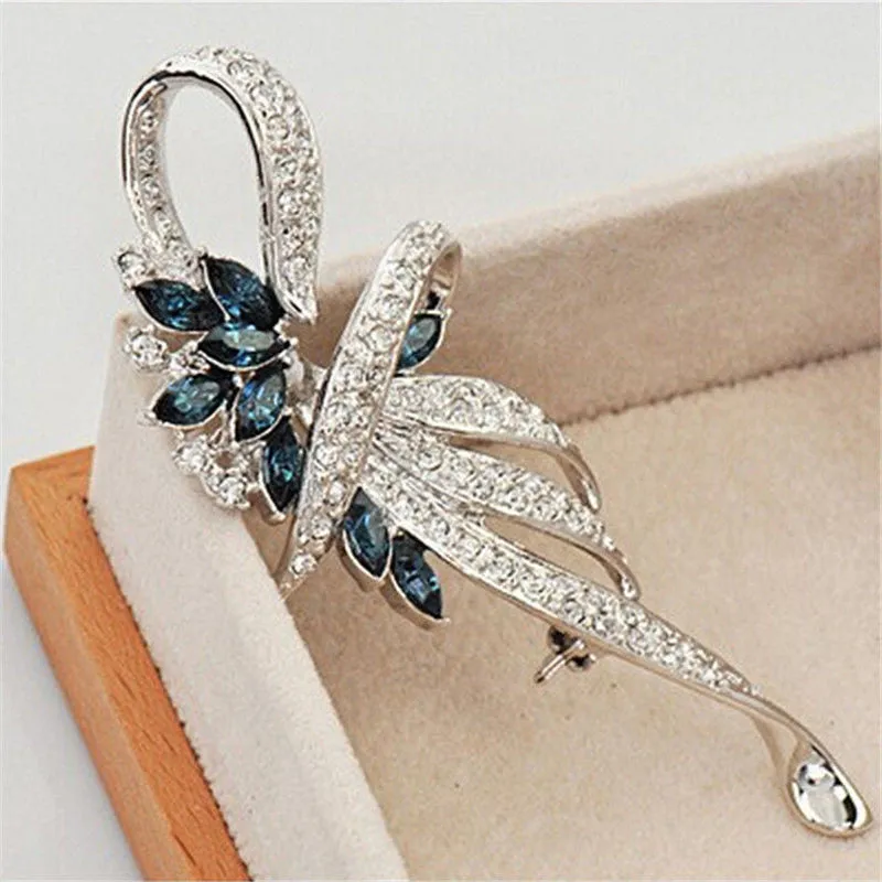 S Brooches For Women Lovely Retro Crystal Brooches For Women Jewelry SM6