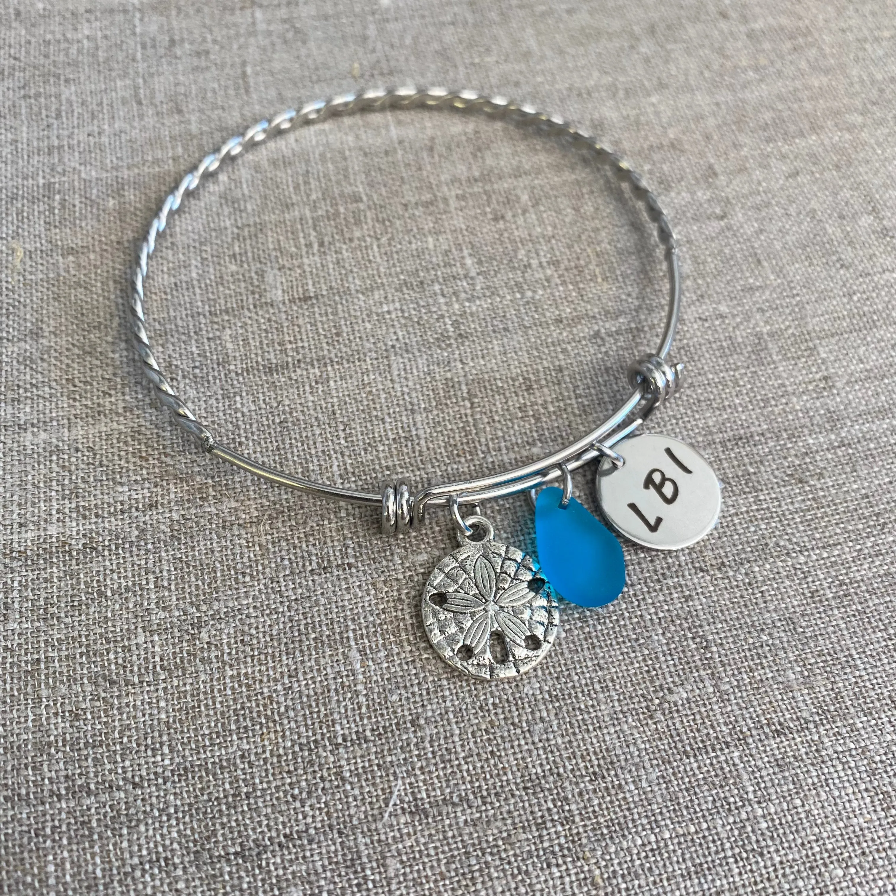 Sand Dollar Beach Bangle