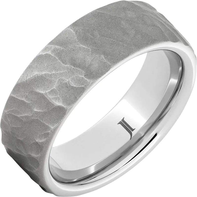 Serinium Men's Thor Ring with Sandblast Finish