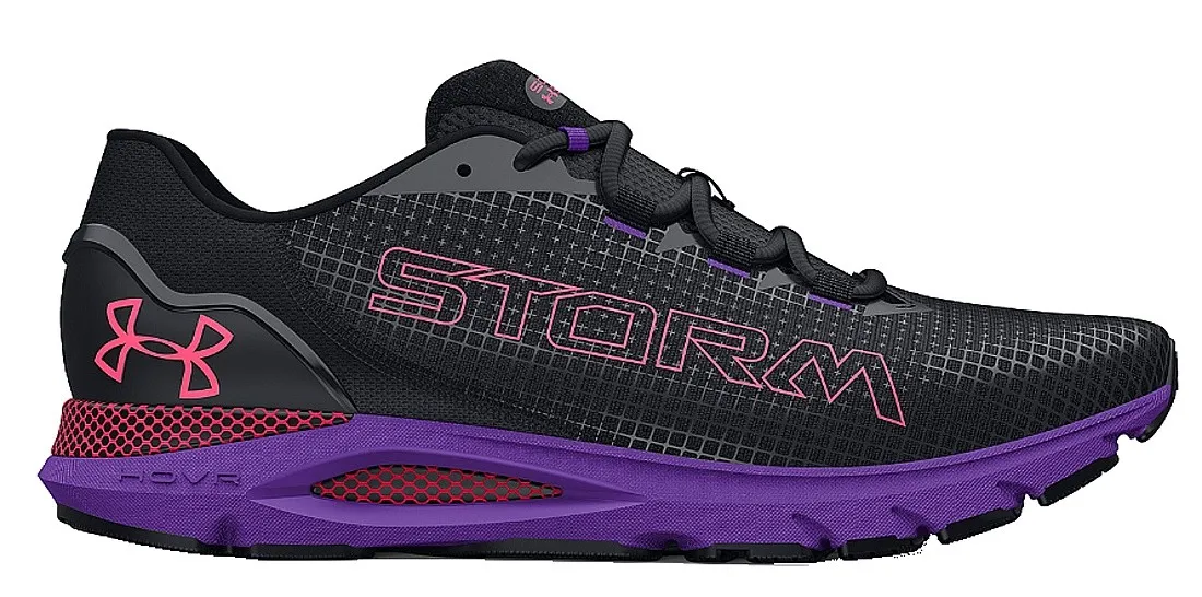 shoes Under Armour Hovr Sonic 6 Storm - Black/Metro Purple - women´s