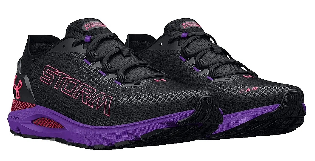 shoes Under Armour Hovr Sonic 6 Storm - Black/Metro Purple - women´s