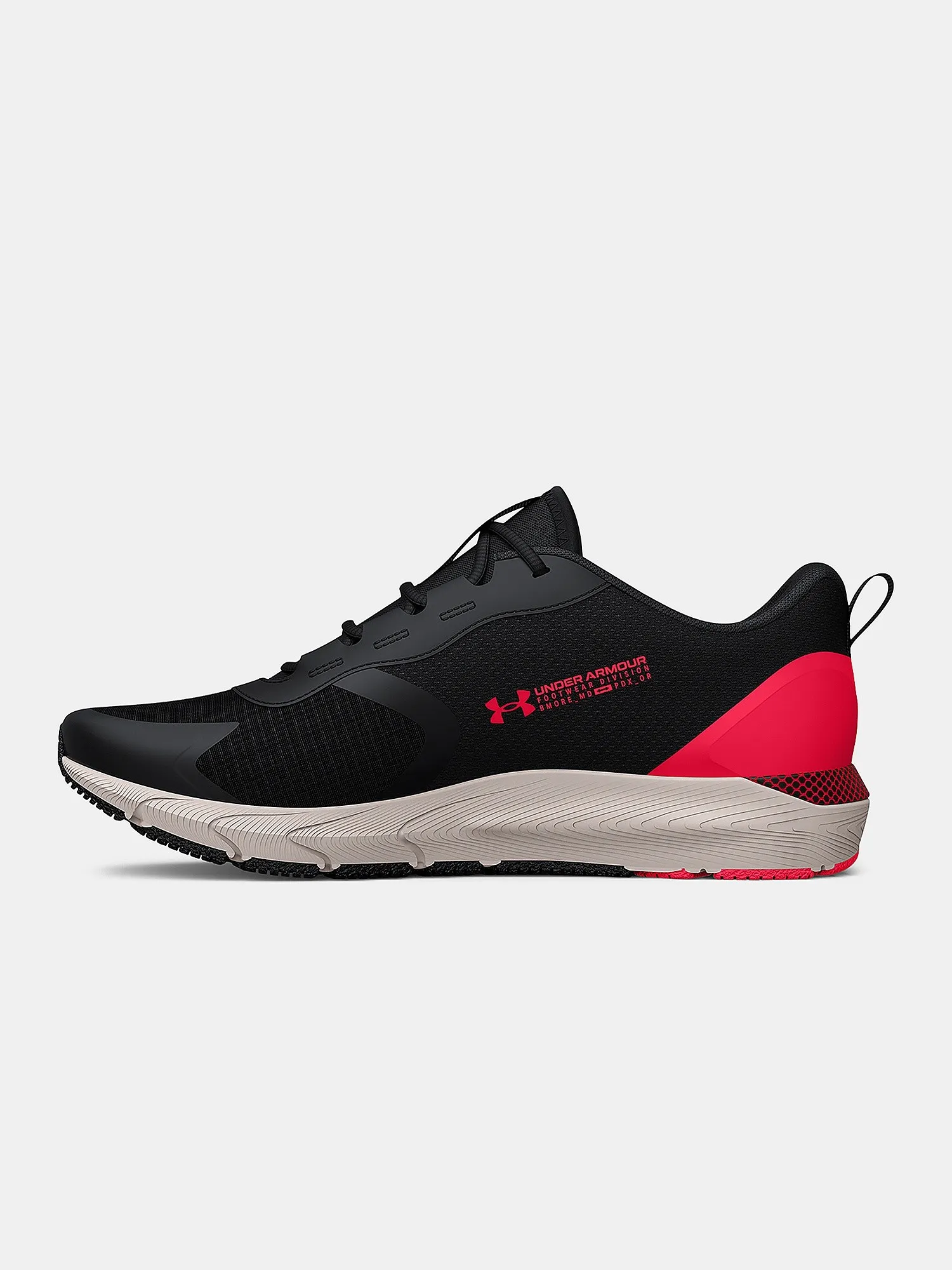 shoes Under Armour Hovr Sonic SE - Black/Radio Red - men´s