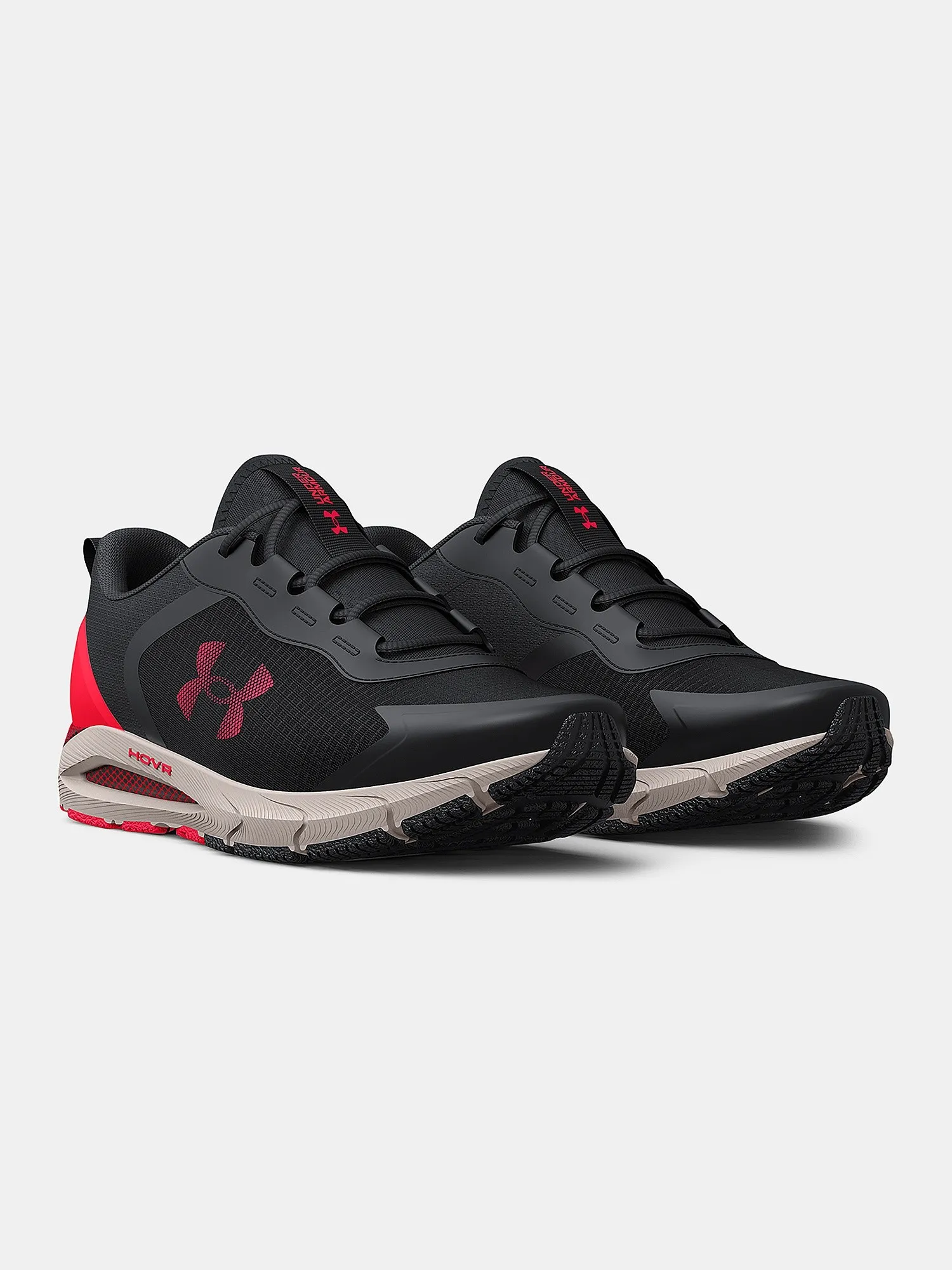 shoes Under Armour Hovr Sonic SE - Black/Radio Red - men´s