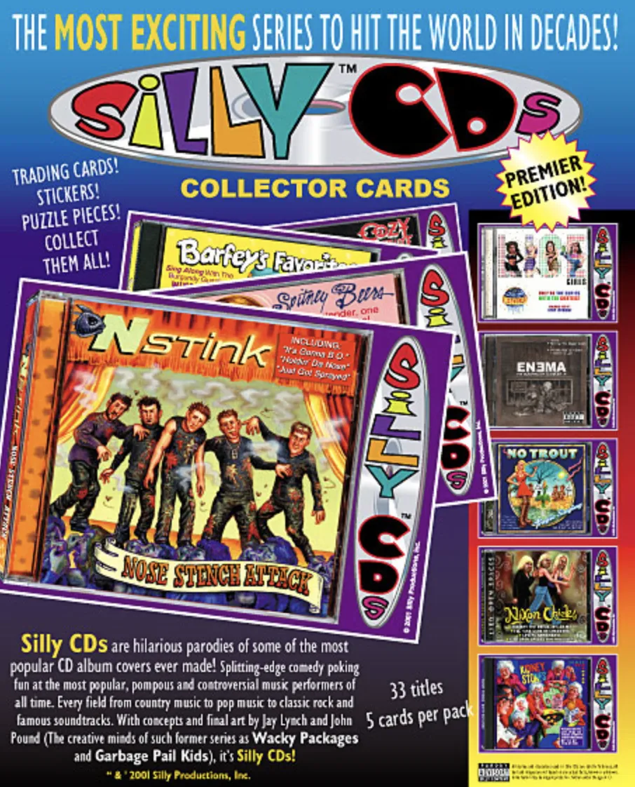 Silly-CDs Trading Card Pack