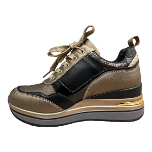 Sneakers da donna  bronzo Cod: 6Q4954DS