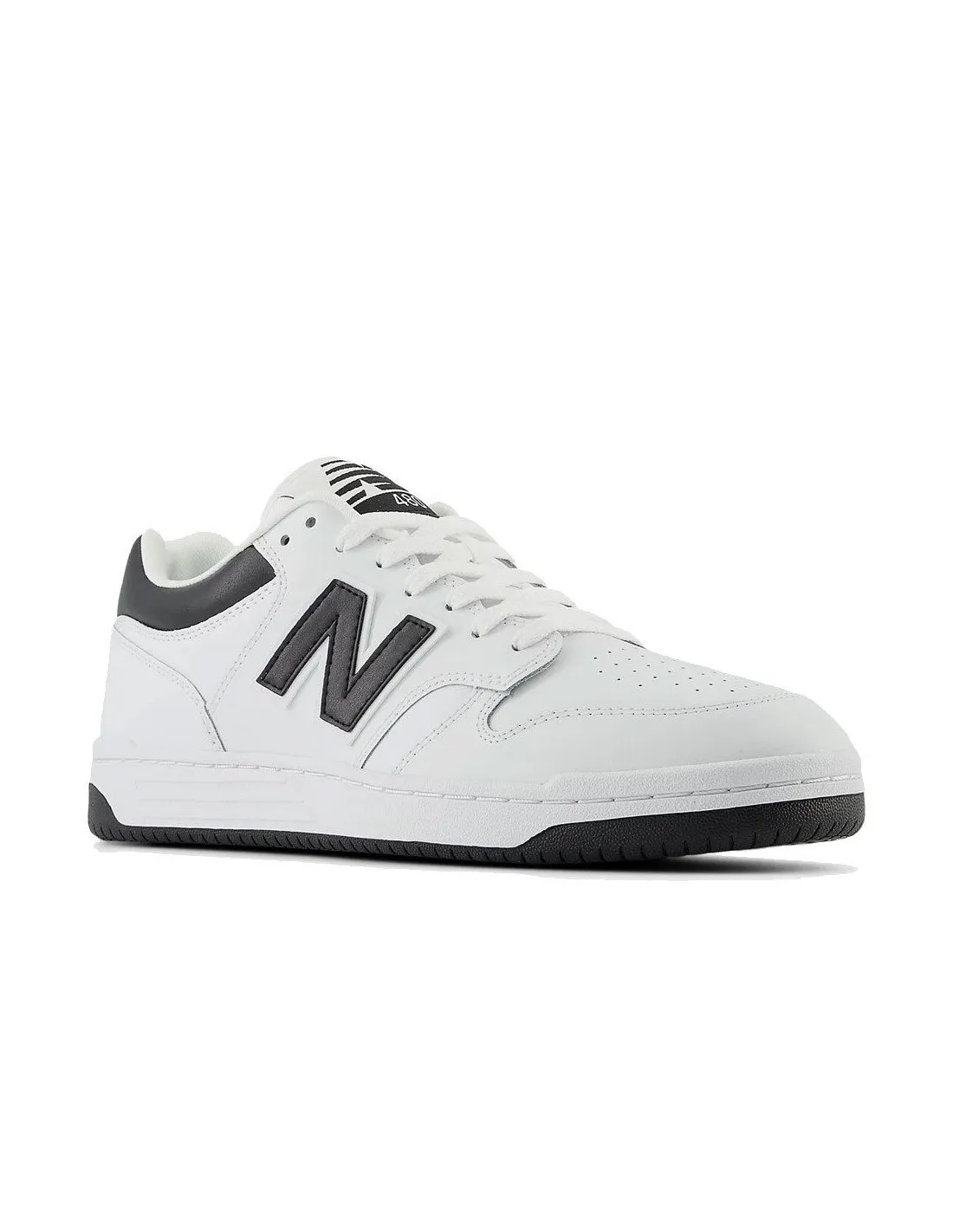 Sneakers New Balance uomo BB480 bianche e nere