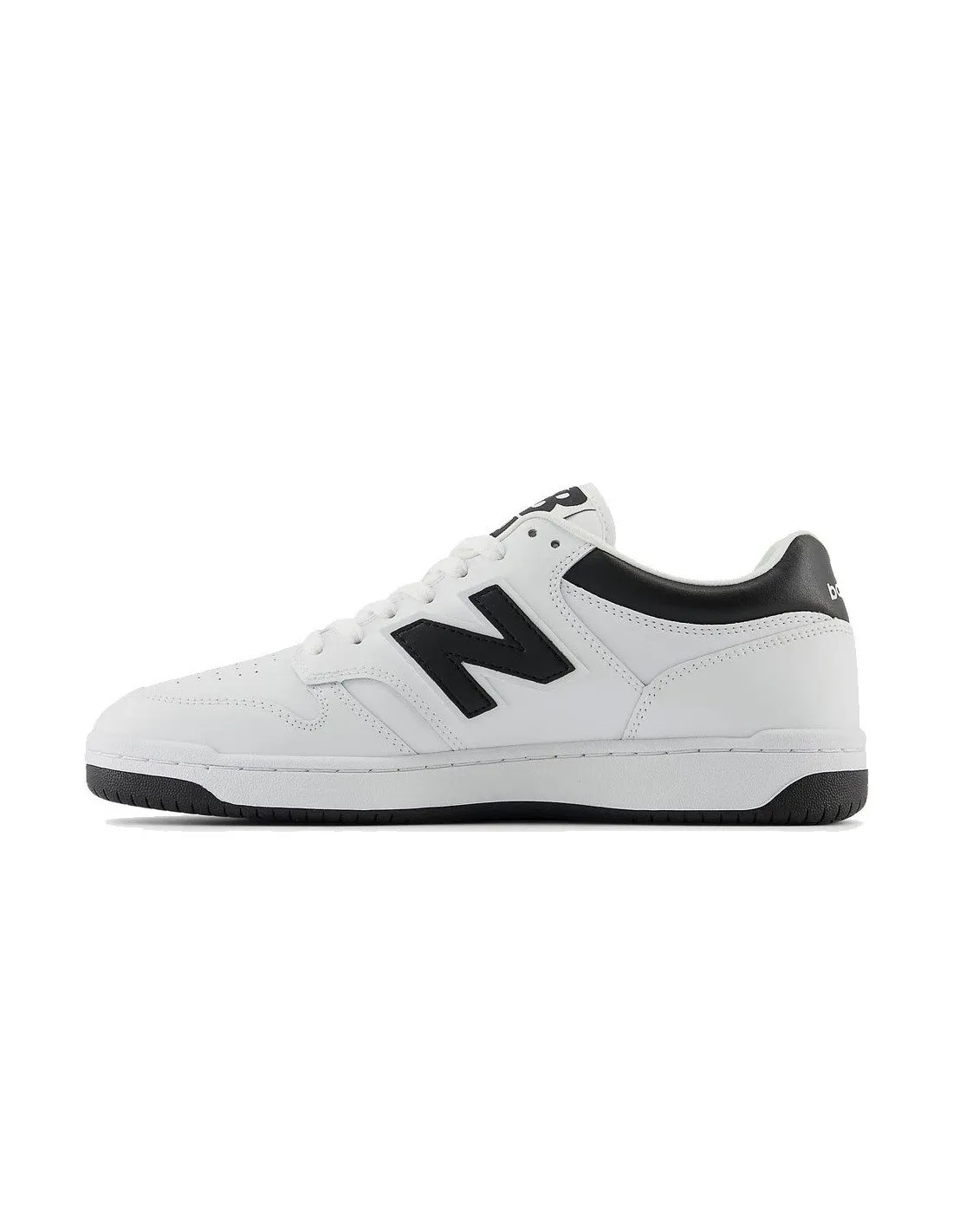 Sneakers New Balance uomo BB480 bianche e nere