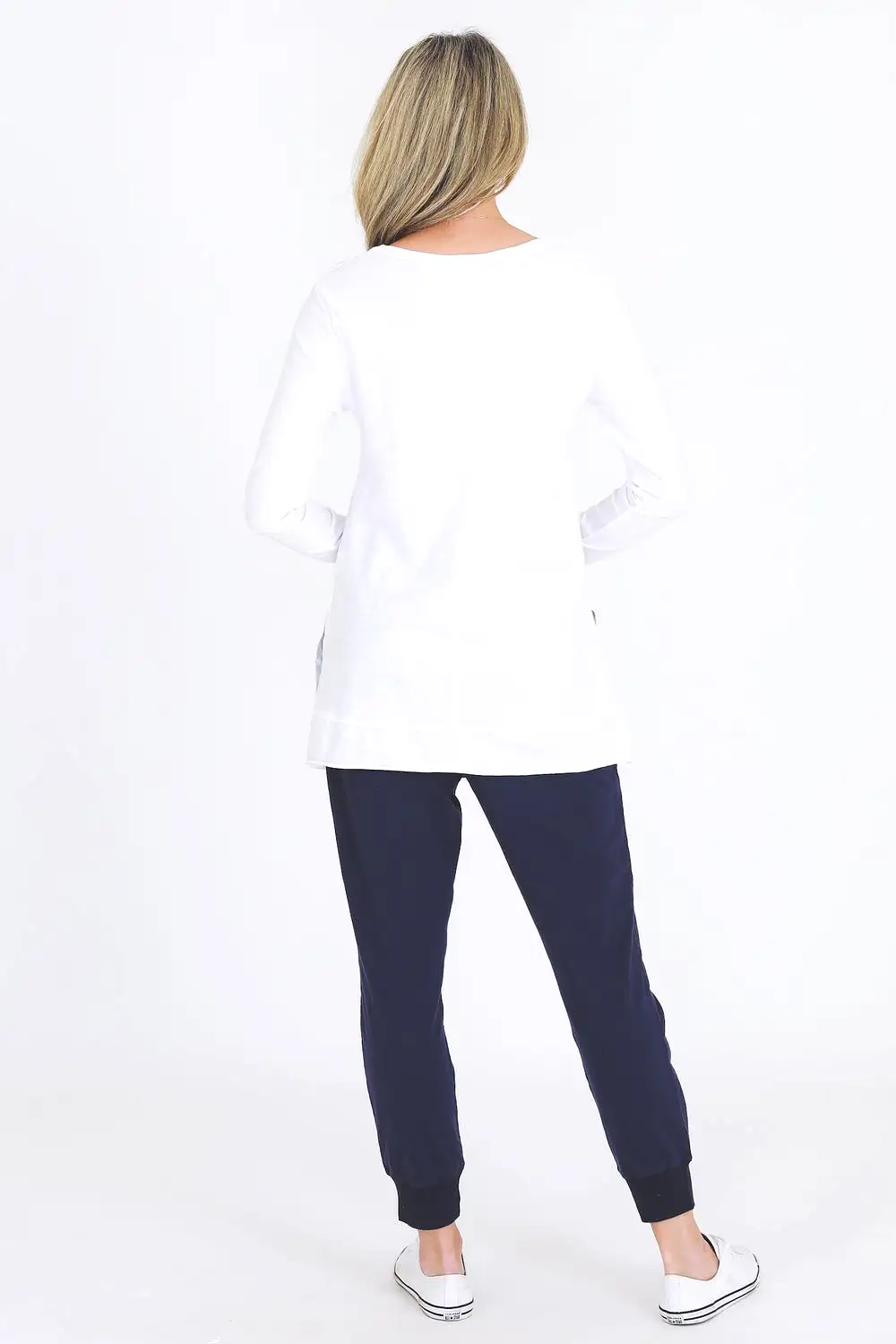 Strumpet Long Sleeve Tee - White