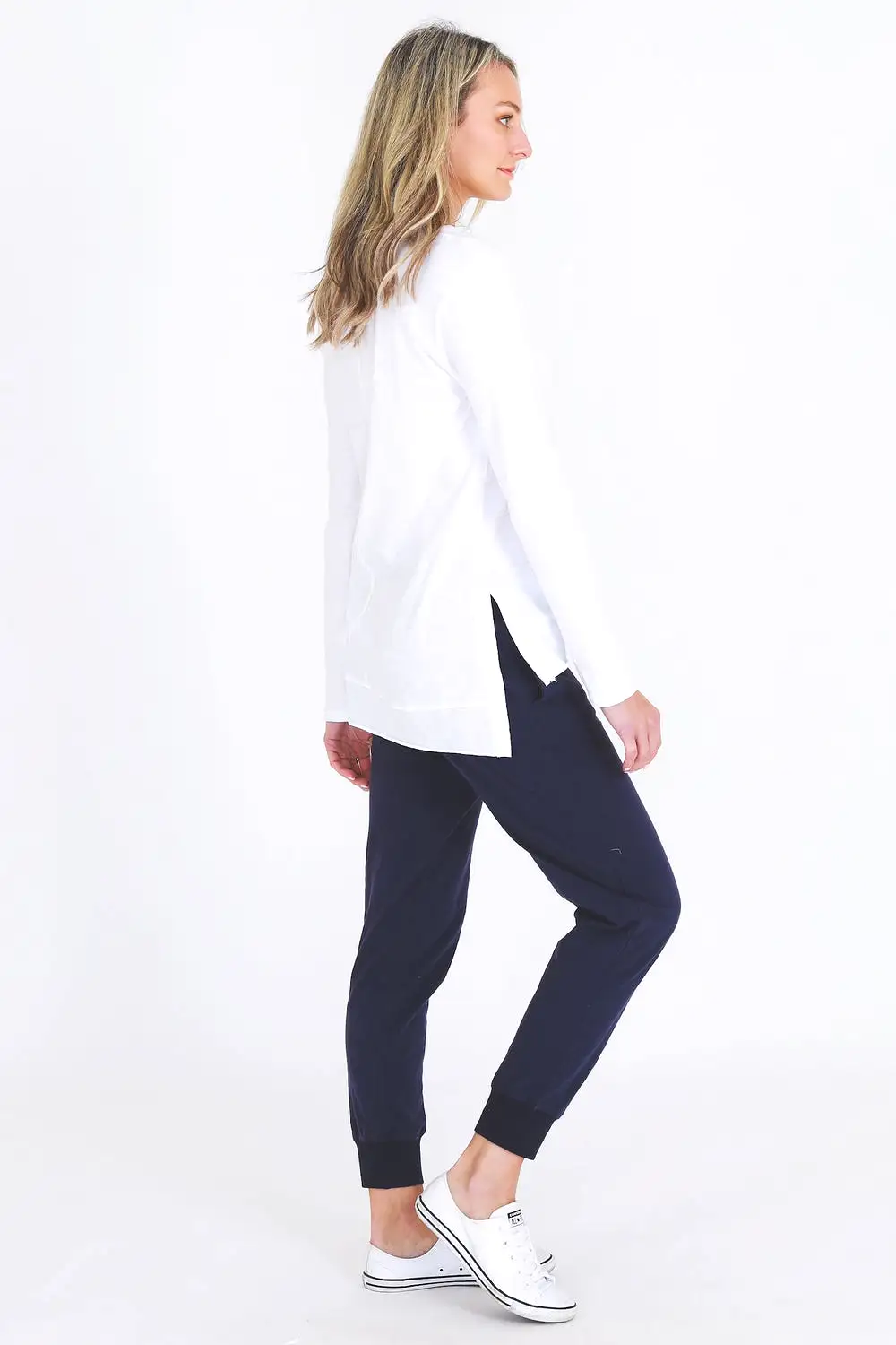 Strumpet Long Sleeve Tee - White