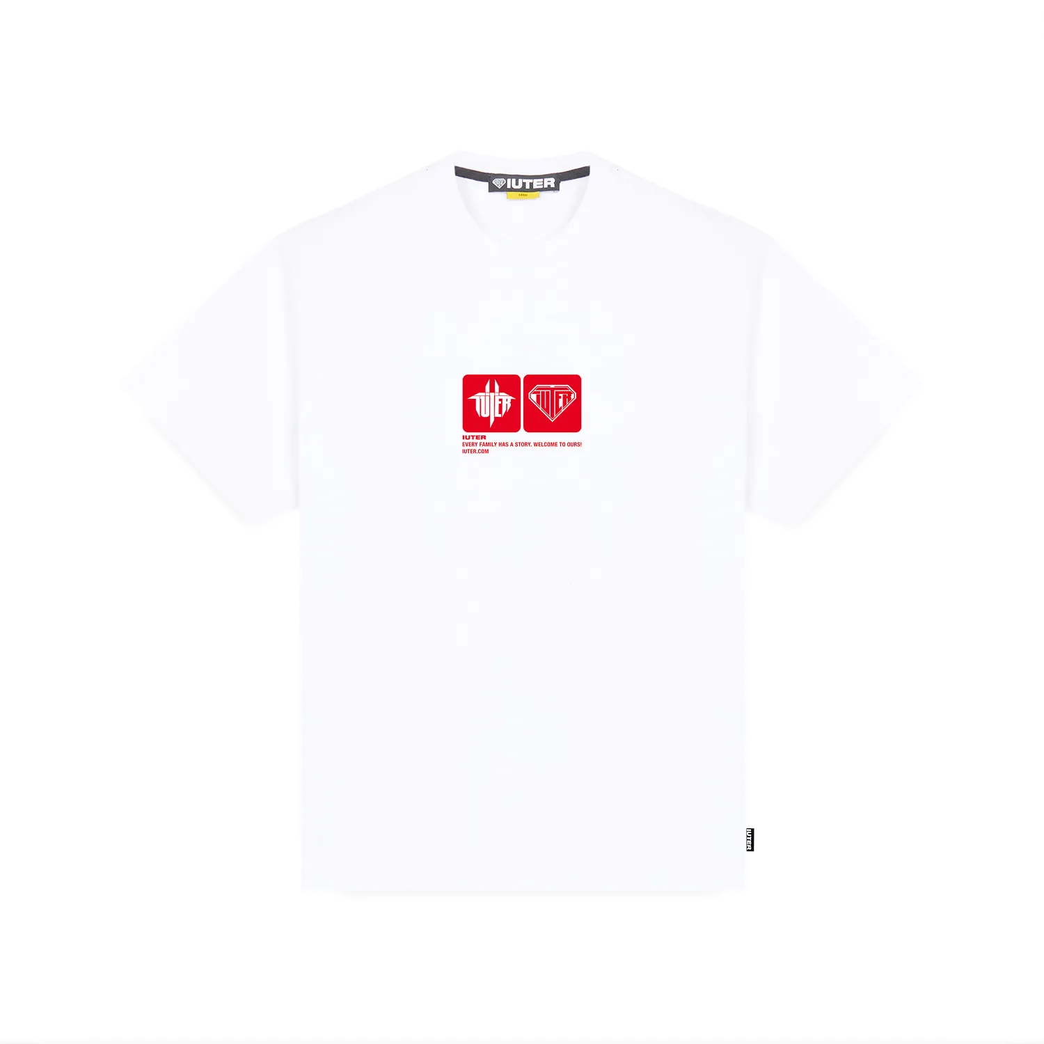 TAB TEE WHITE