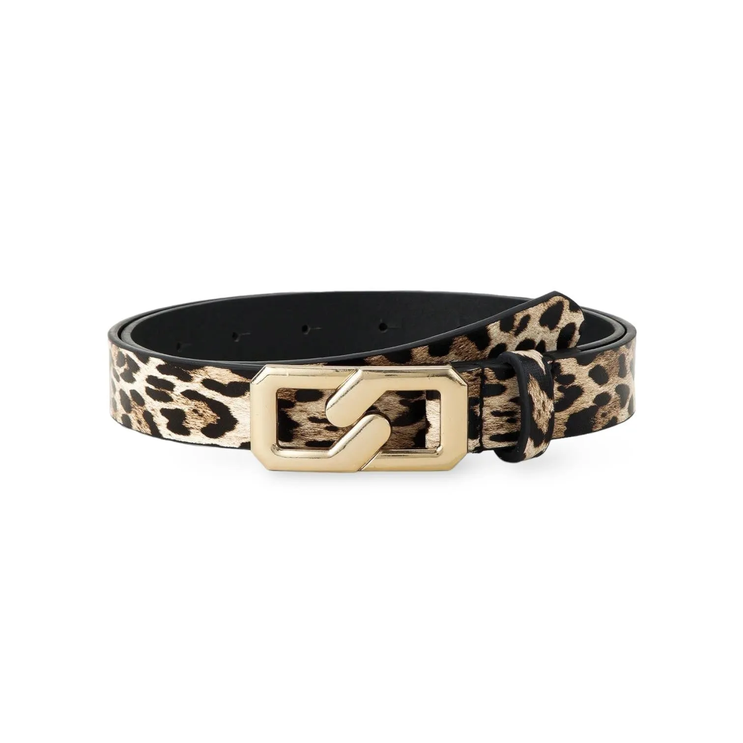 TAILLE Geometric Buckle Decor Fashionable Belt