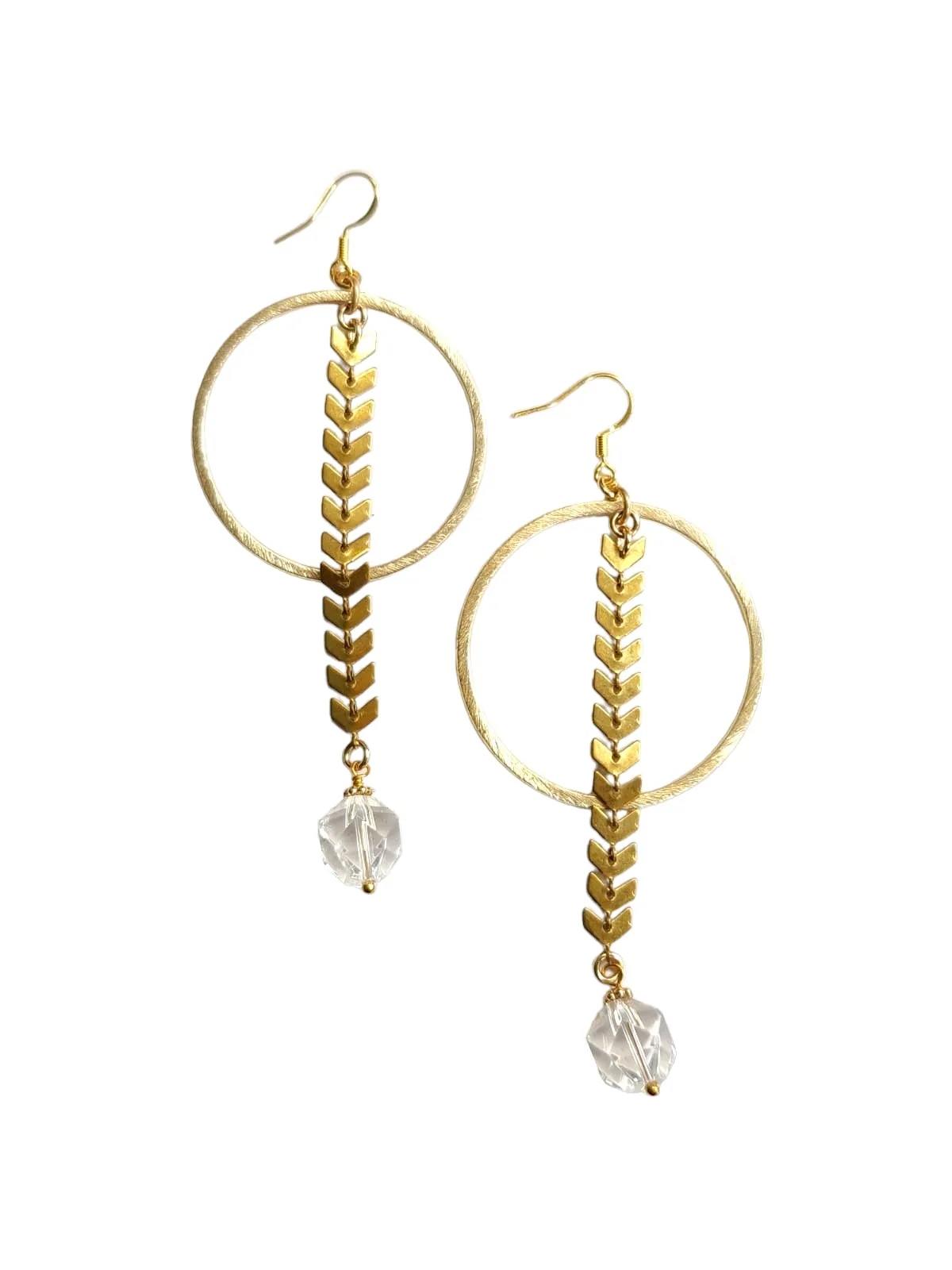 The Jayda Quartz Earrings