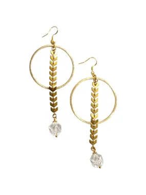 The Jayda Quartz Earrings