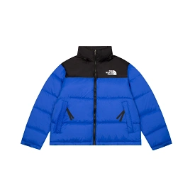 The North Face 1996 Classic Hidden Hood Down Jacket Blue 11.15