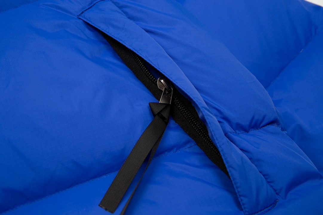 The North Face 1996 Classic Hidden Hood Down Jacket Blue 11.15