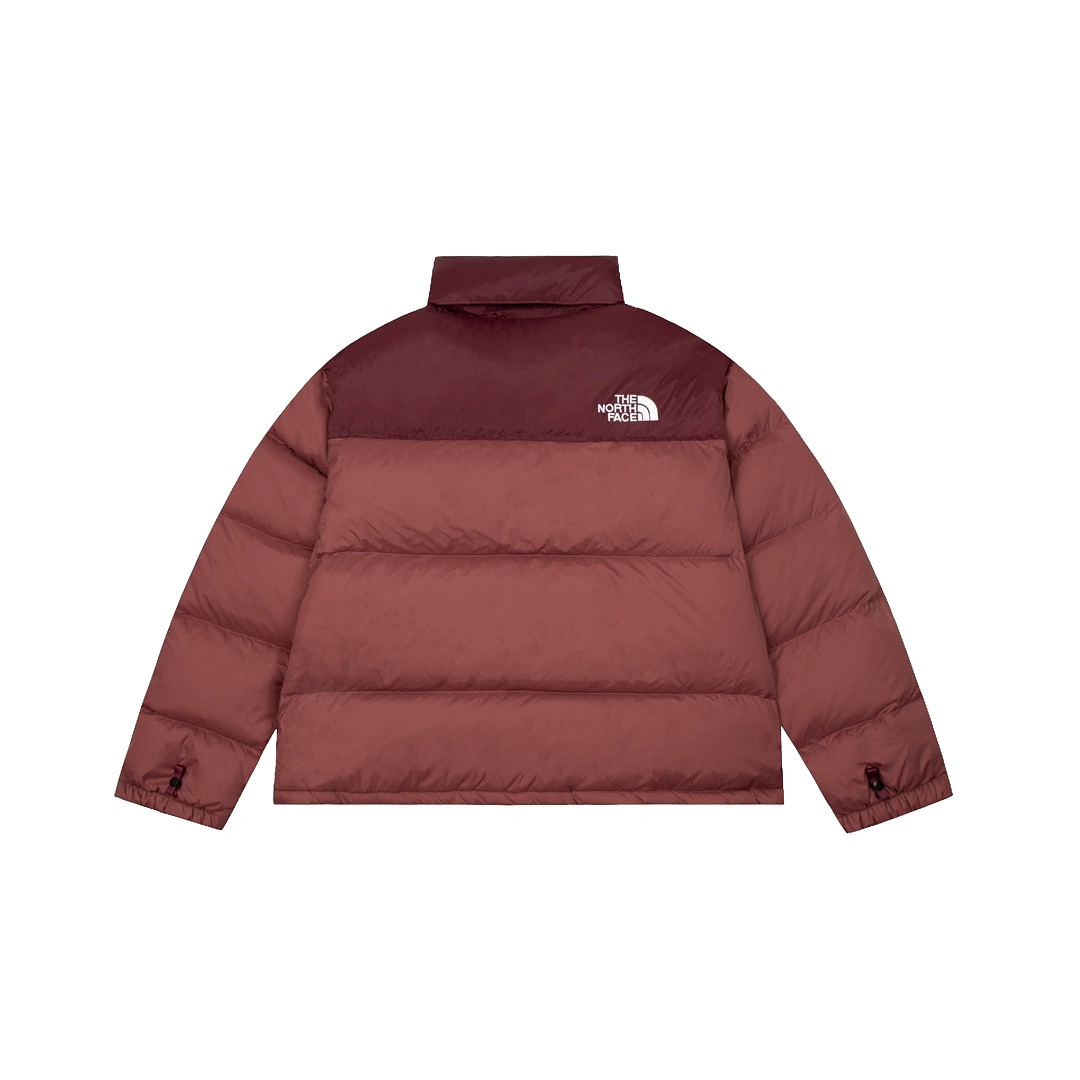 The North Face 1996 Classic Hidden Hood Down Jacket burgundy 11.15