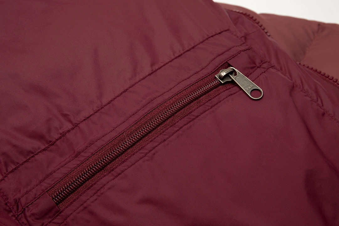 The North Face 1996 Classic Hidden Hood Down Jacket burgundy 11.15