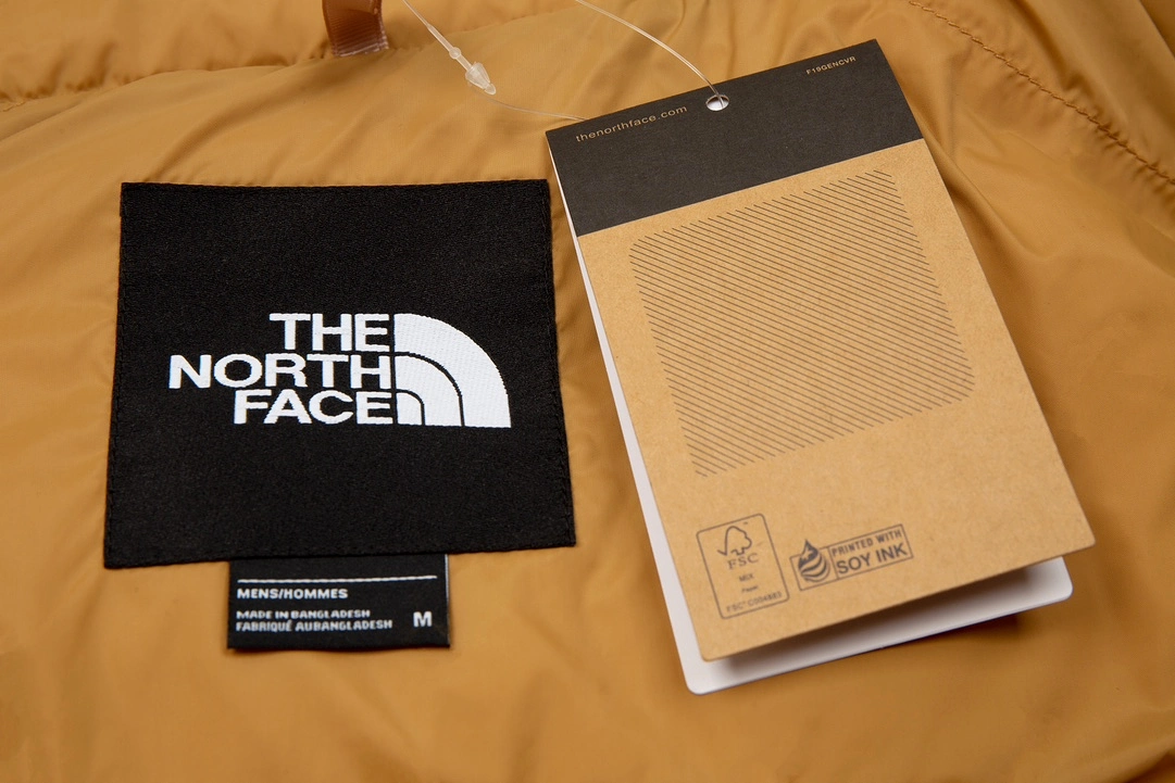 The North Face 1996 Classic Hidden Hood Down Jacket Egg Yellow 11.15