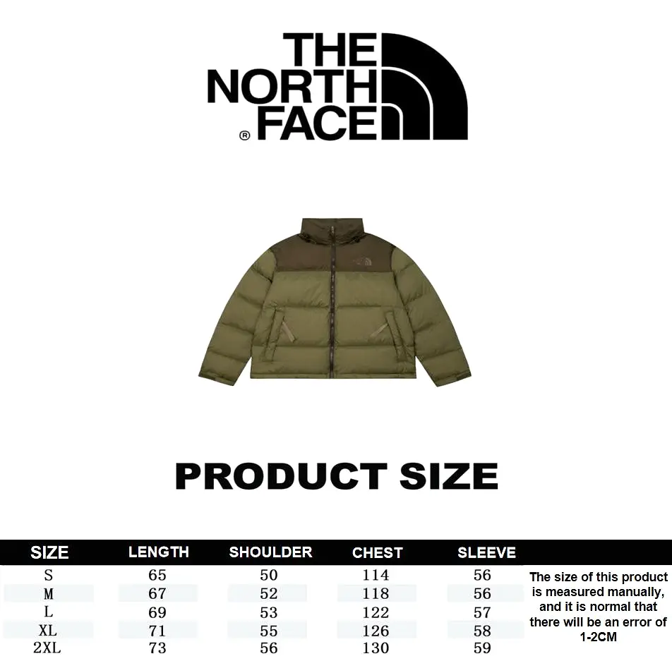 The North Face 1996 Classic Hidden Hood Down Jacket Green 11.15