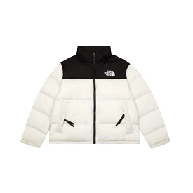 The North Face 1996 Classic Hidden Hood Down Jacket White 11.15