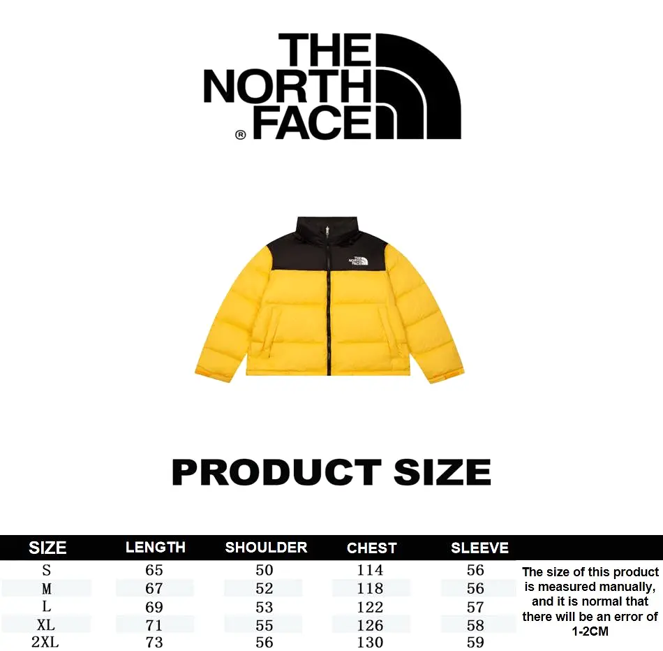 The North Face 1996 Classic Hidden Hood Down Jacket yellow 11.15