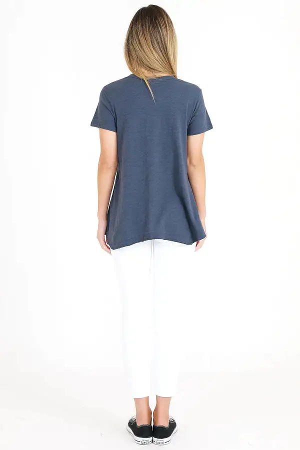 Thornton Tee - Indigo