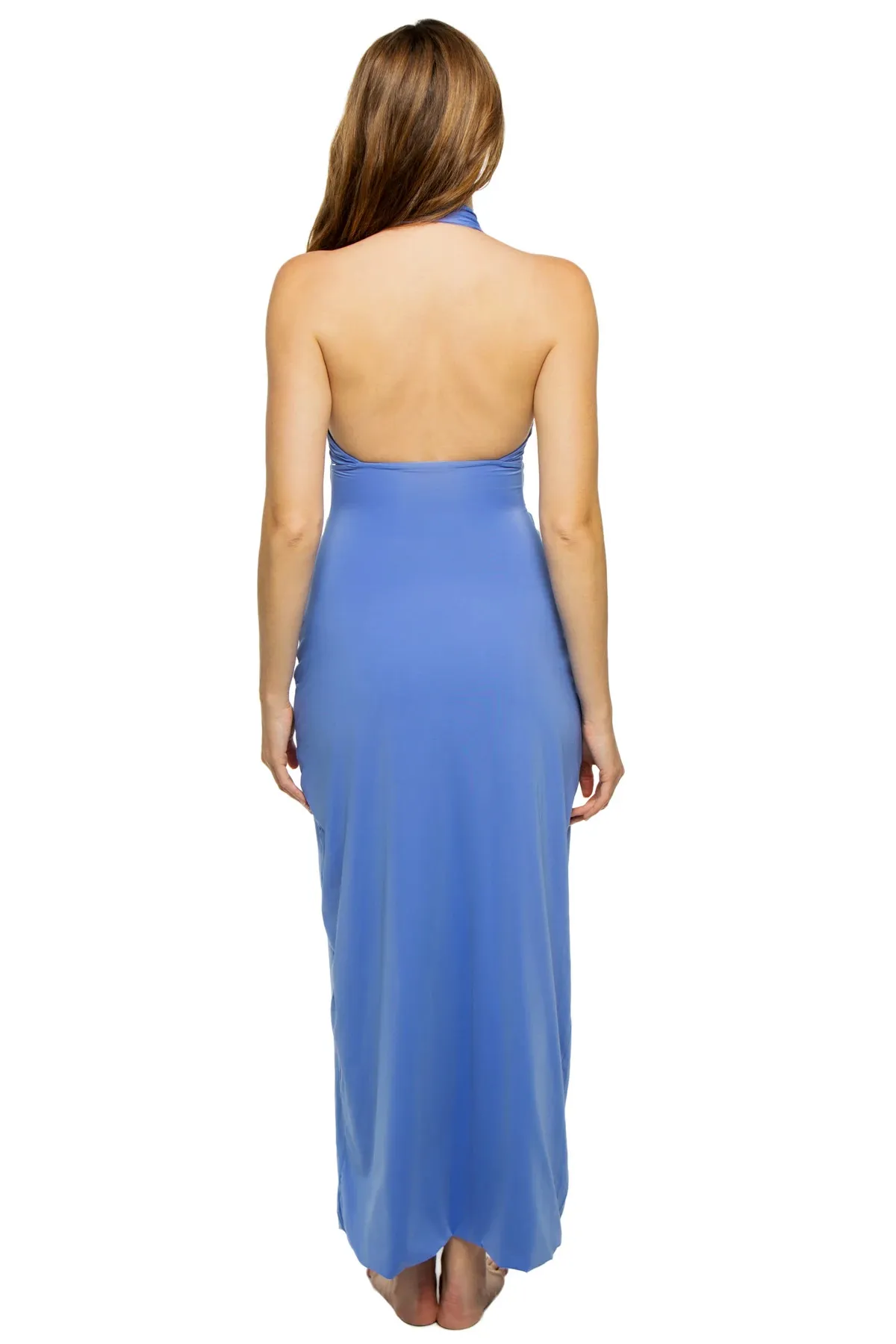 Vaupes Halter Maxi Dress