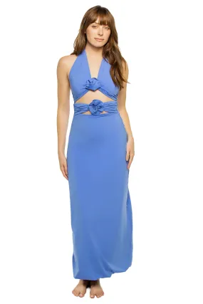 Vaupes Halter Maxi Dress