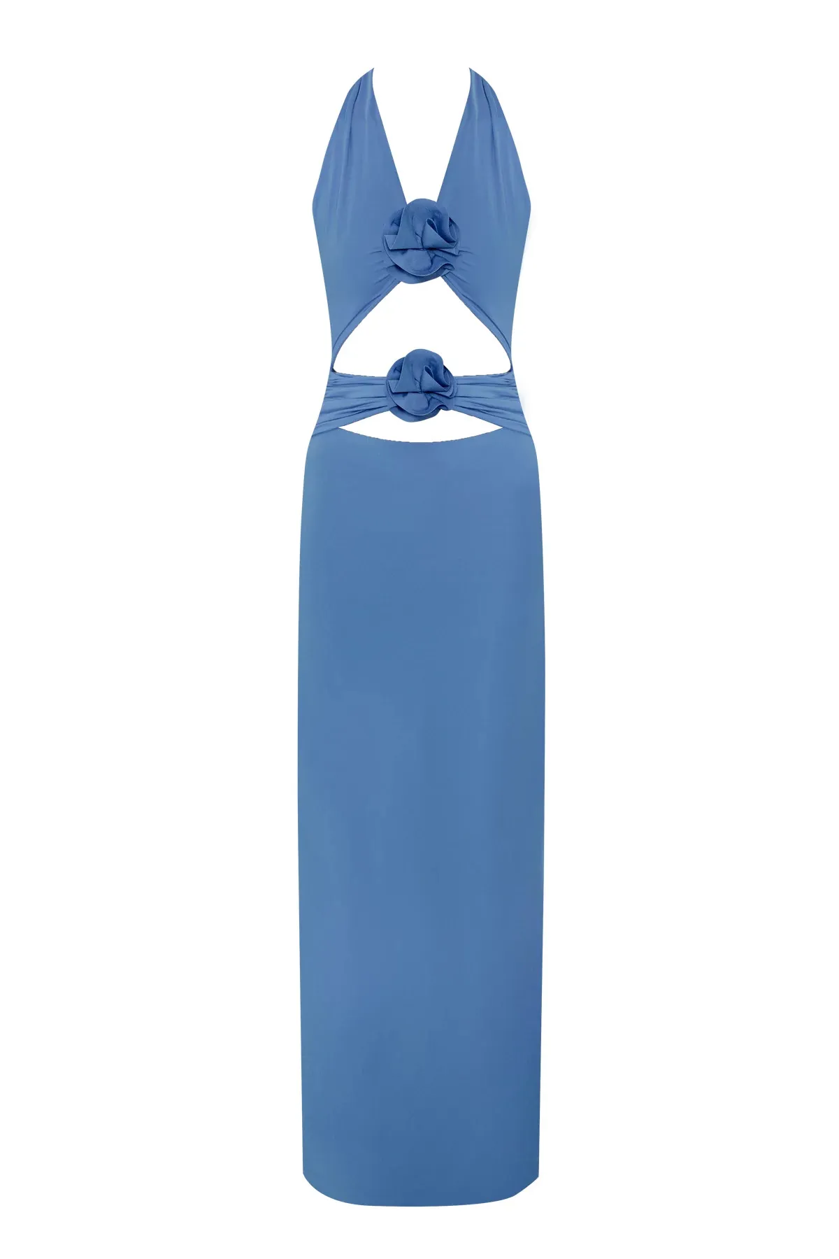 Vaupes Halter Maxi Dress