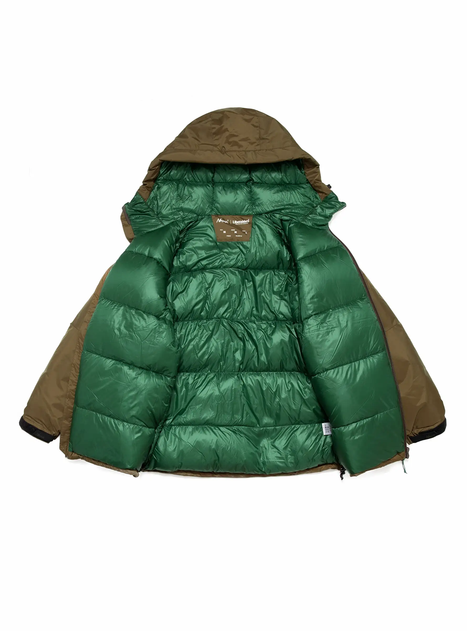 x Liberaiders Aurora Down Jacket Coyote