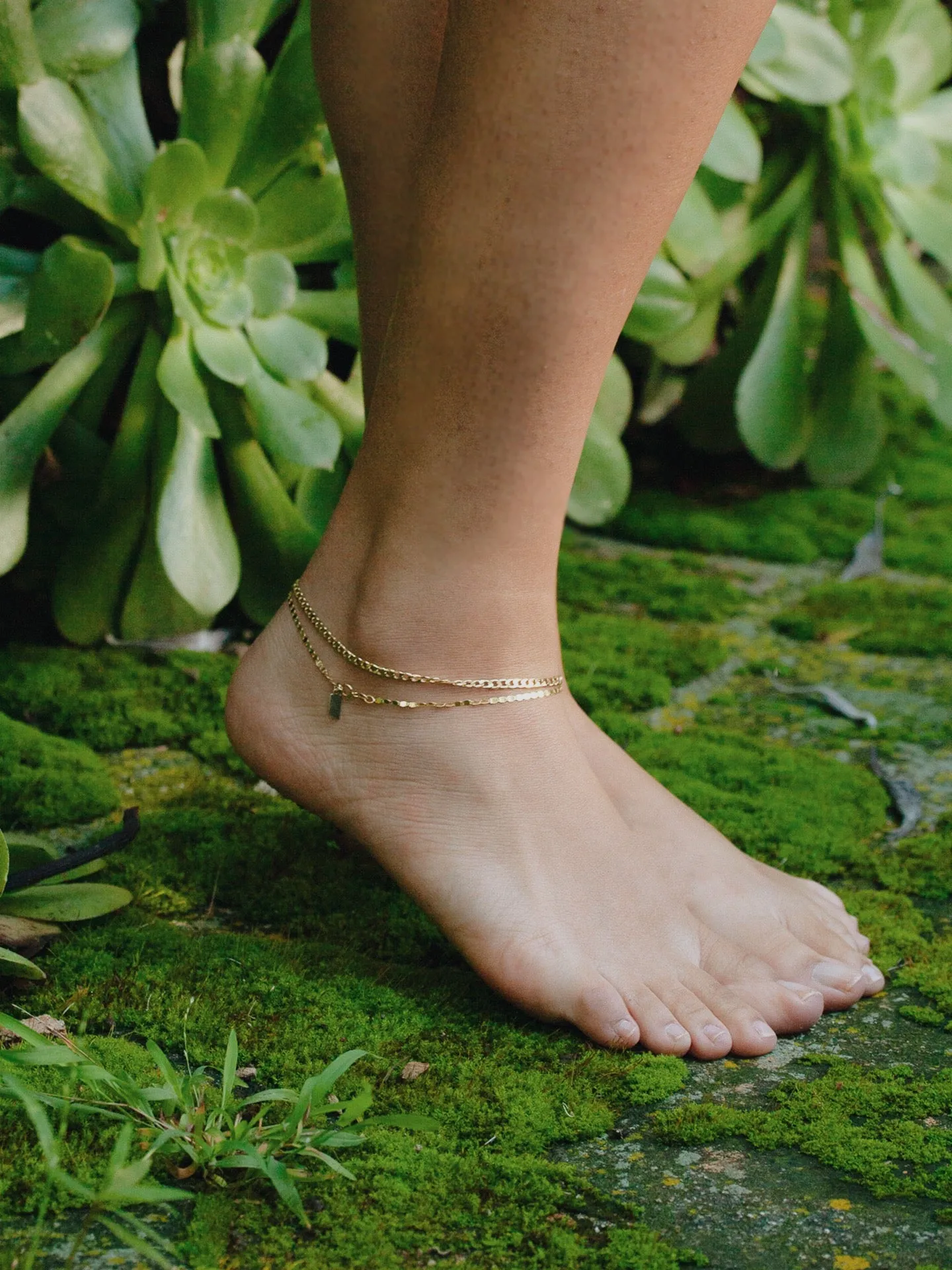 XL Lightweight Havana Chain Anklet